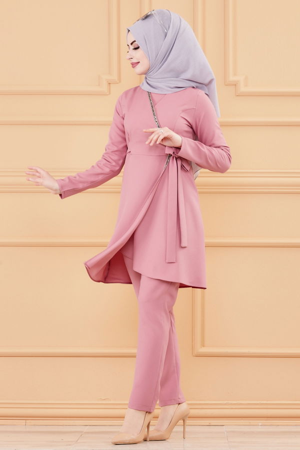 TUNIK PANTOLON Pembe - 20028