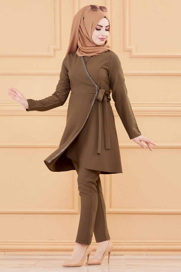 TUNIK PANTOLON Haki - 20028