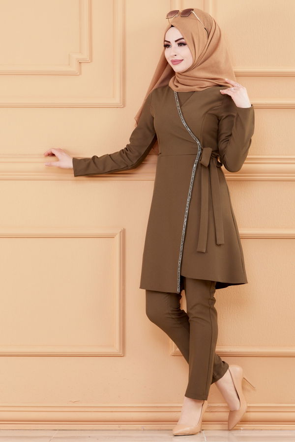 TUNIK PANTOLON Haki - 20028