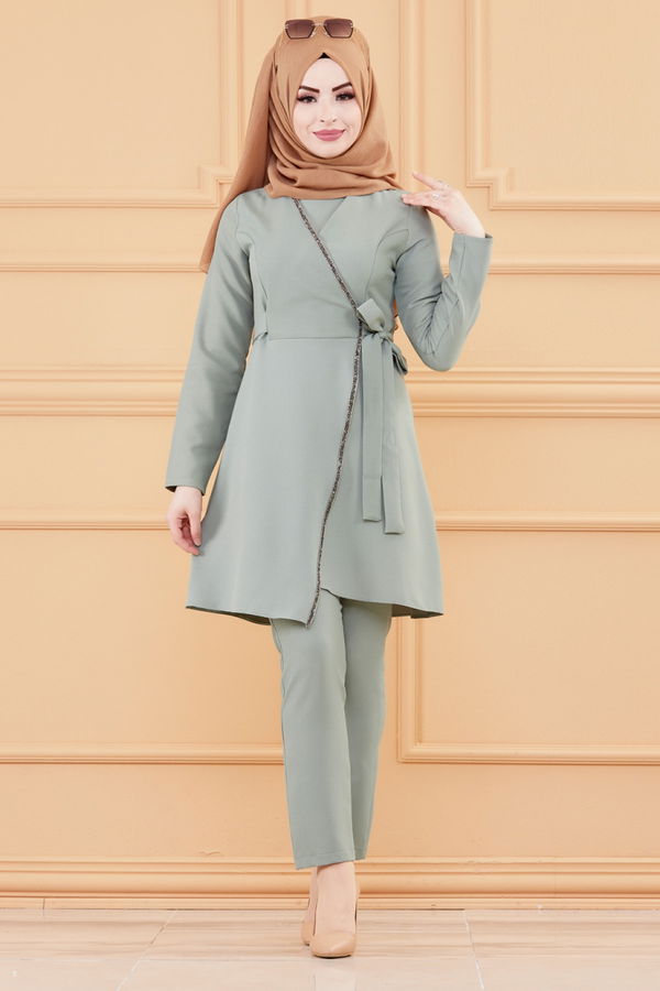 TUNIK PANTOLON Yeşil - 20028