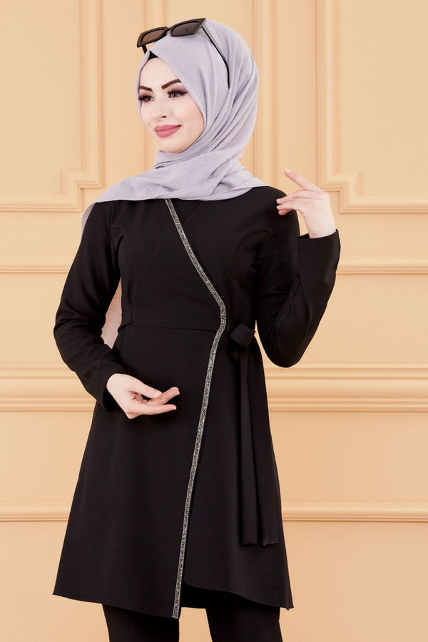 TUNIK PANTOLON Siyah - 20028 SİYAH