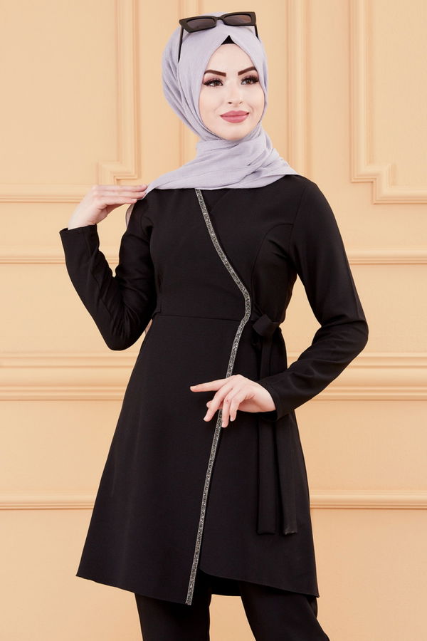 TUNIK PANTOLON Siyah - 20028 SİYAH