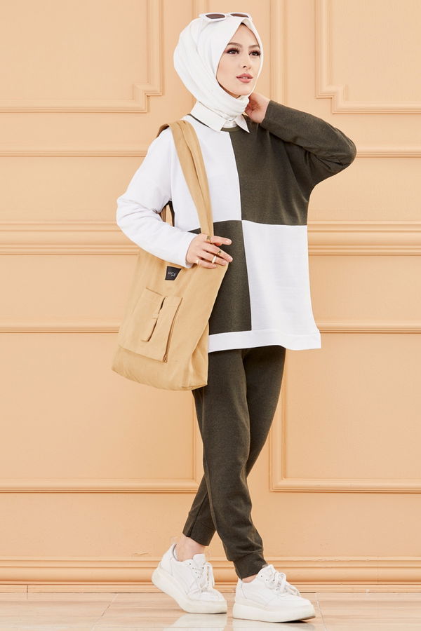 TUNIK PANTOLON Haki - 8727