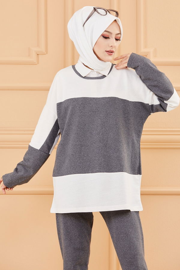 TUNIK PANTOLON Antrasit - 8729