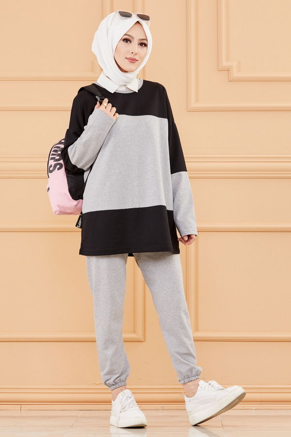 TUNIK PANTOLON Gri - 8729