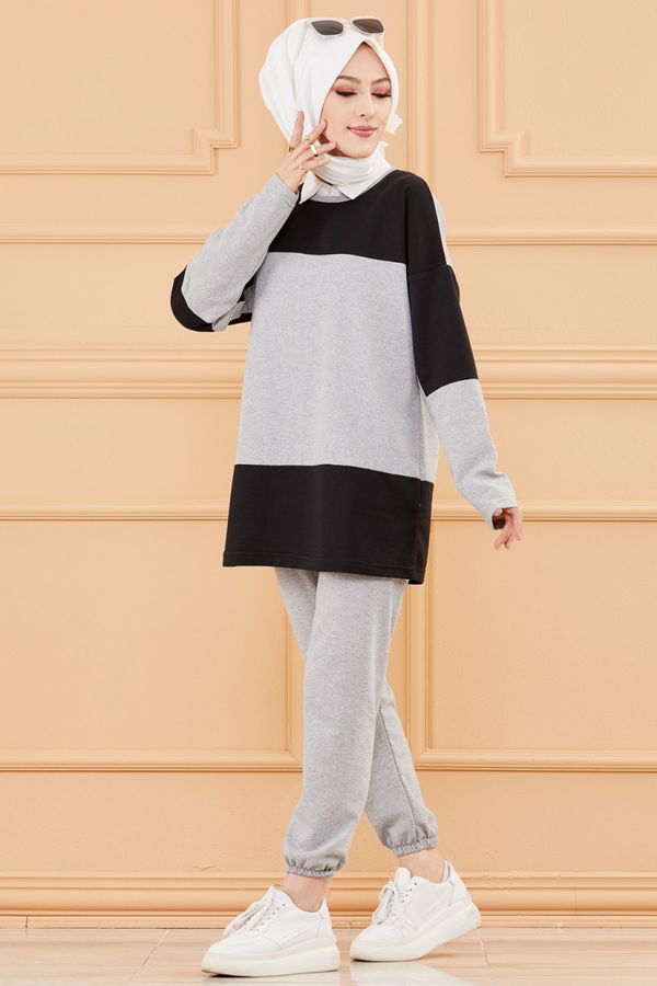 TUNIK PANTOLON Gri - 8729