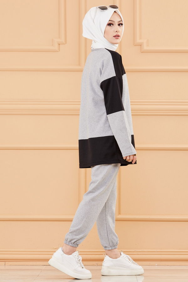 TUNIK PANTOLON Gri - 8729