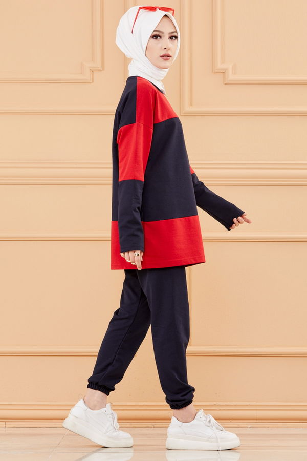 TUNIK PANTOLON Lacivert - 8729