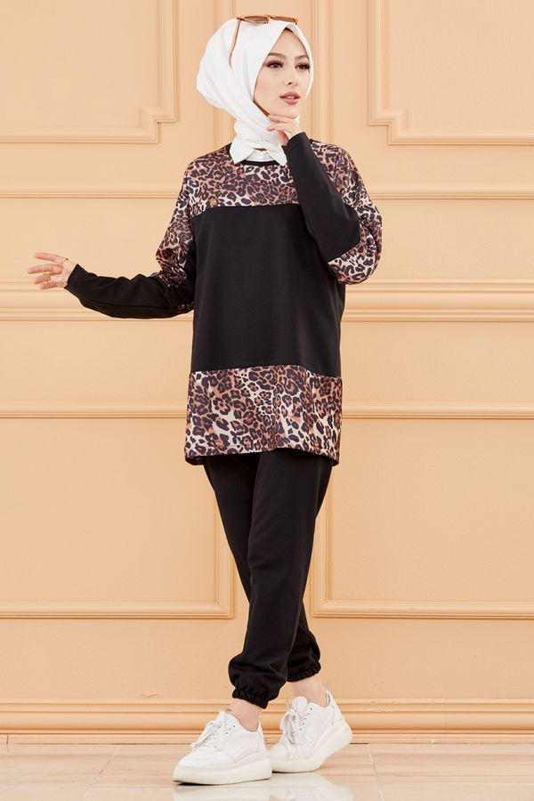 TUNIK PANTOLON Siyah - 8729