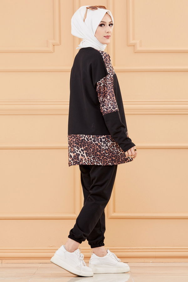 TUNIK PANTOLON Siyah - 8729