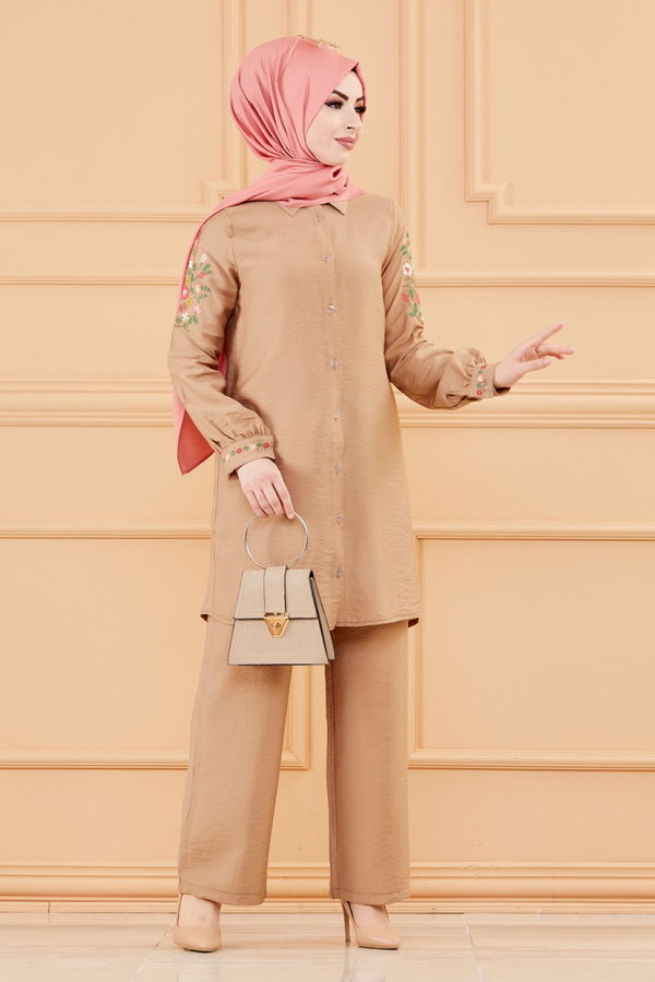 TUNIK PANTOLON Bej - 3542