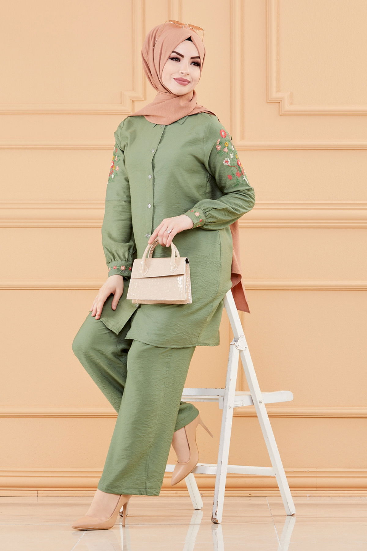 TUNIK PANTOLON Haki - 3542 HAKİ