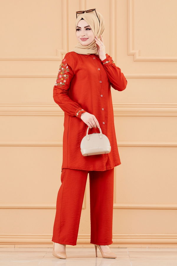 TUNIK PANTOLON Kiremit - 3542