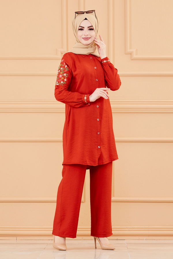 TUNIK PANTOLON Kiremit - 3542