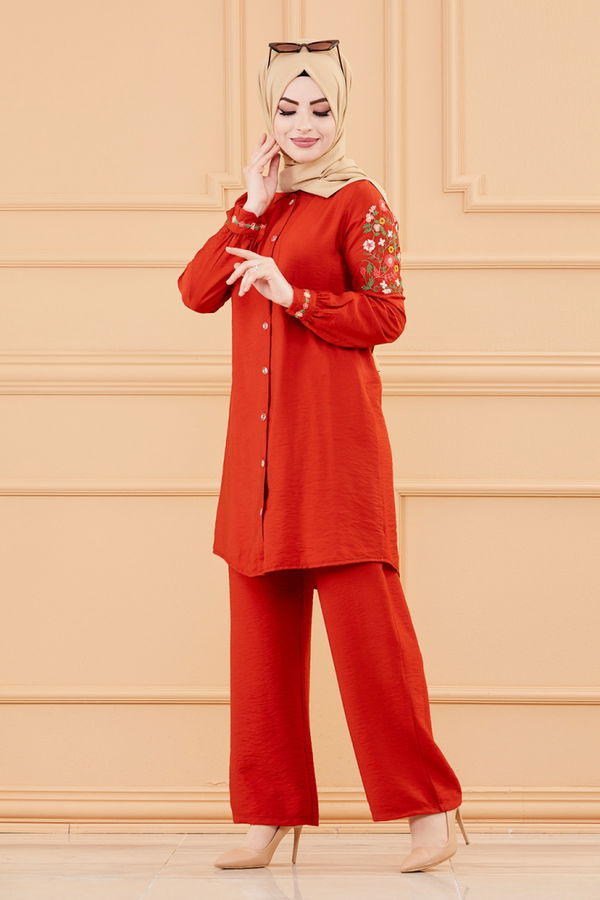 TUNIK PANTOLON Kiremit - 3542