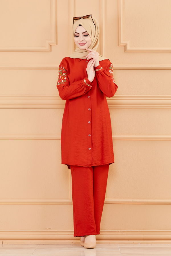 TUNIK PANTOLON Kiremit - 3542