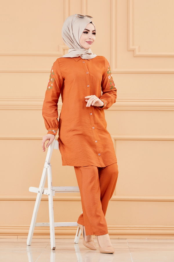 TUNIK PANTOLON Taba - 3542 TABA