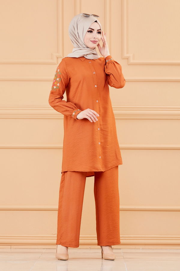 TUNIK PANTOLON Taba - 3542 TABA