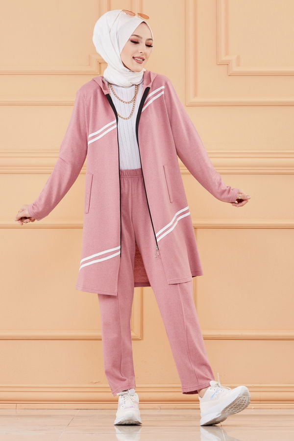 TUNIK PANTOLON Pembe - 4117 PEMBE