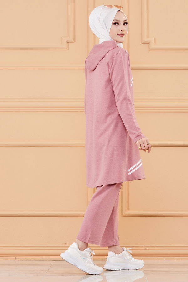 TUNIK PANTOLON Pembe - 4117 PEMBE