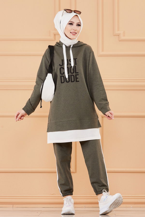 TUNIK PANTOLON Haki - 3413 HAKİ