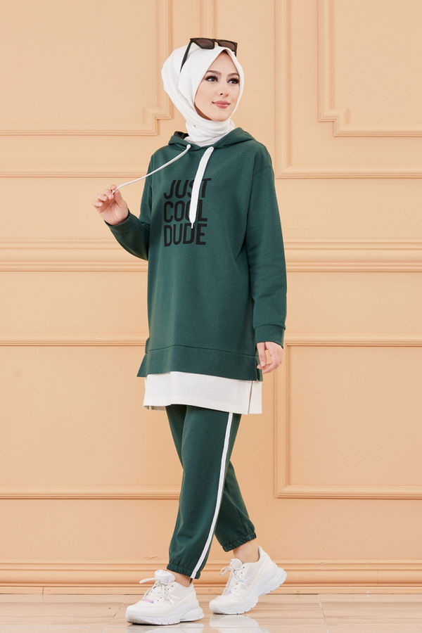 TUNIK PANTOLON Yeşil - 3413