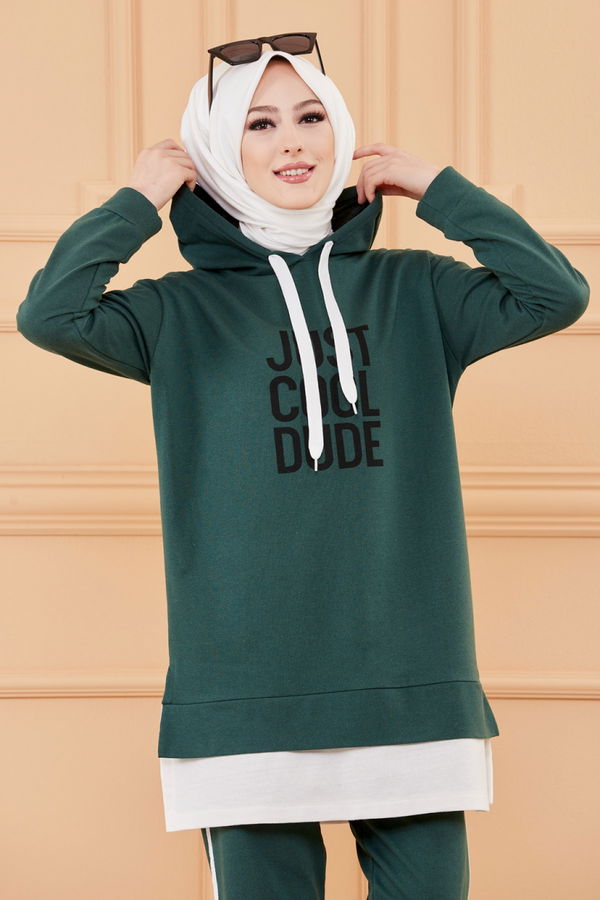 TUNIK PANTOLON Yeşil - 3413