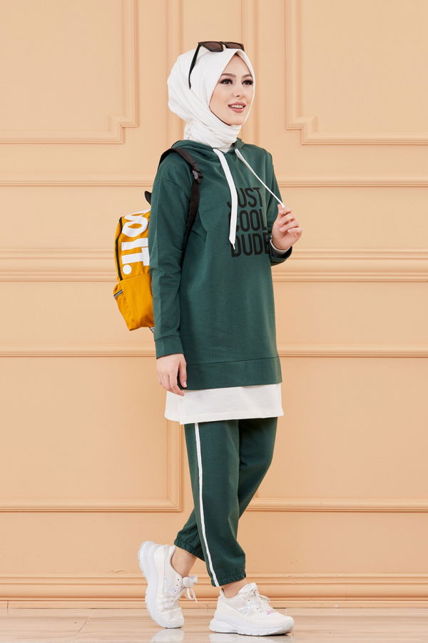 TUNIK PANTOLON Yeşil - 3413