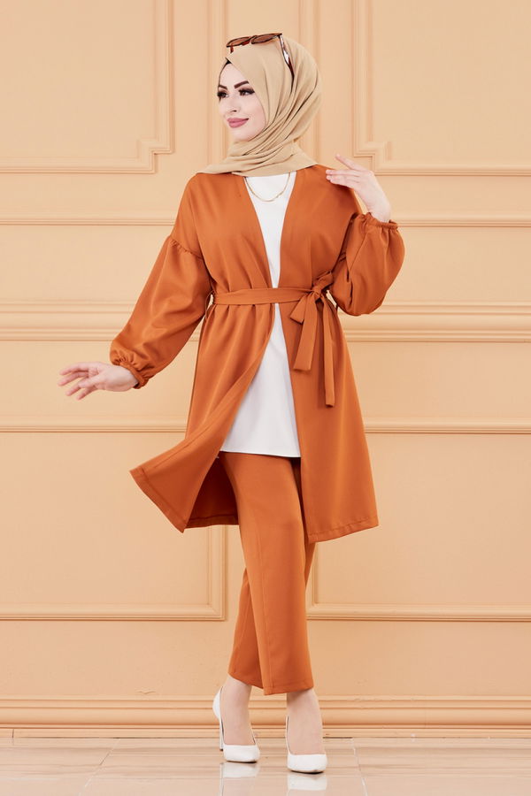 CEKET PANTOLON Kiremit - 3544