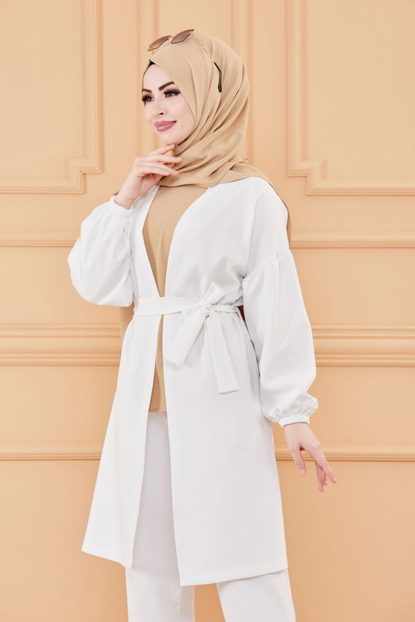CEKET PANTOLON Beyaz - 3544