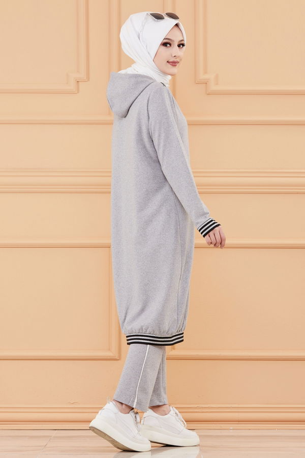 TUNIK PANTOLON Gri - 3559 GRİ