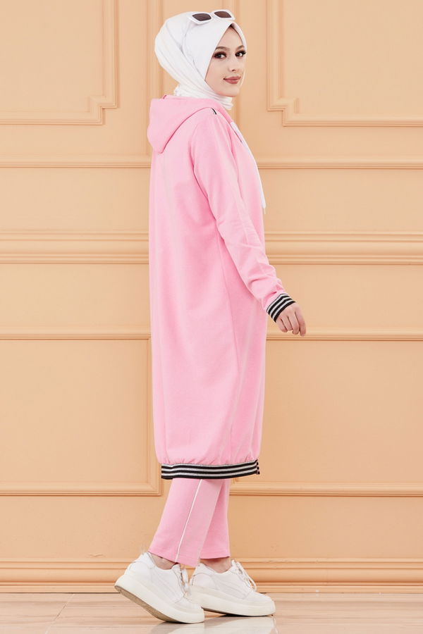 TUNIK PANTOLON Pembe - 3559