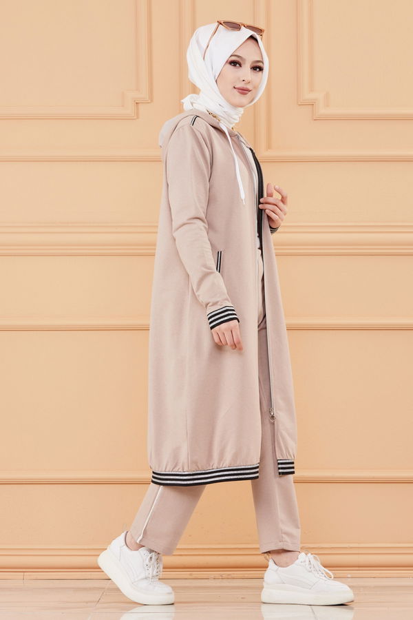 TUNIK PANTOLON Bej - 3559