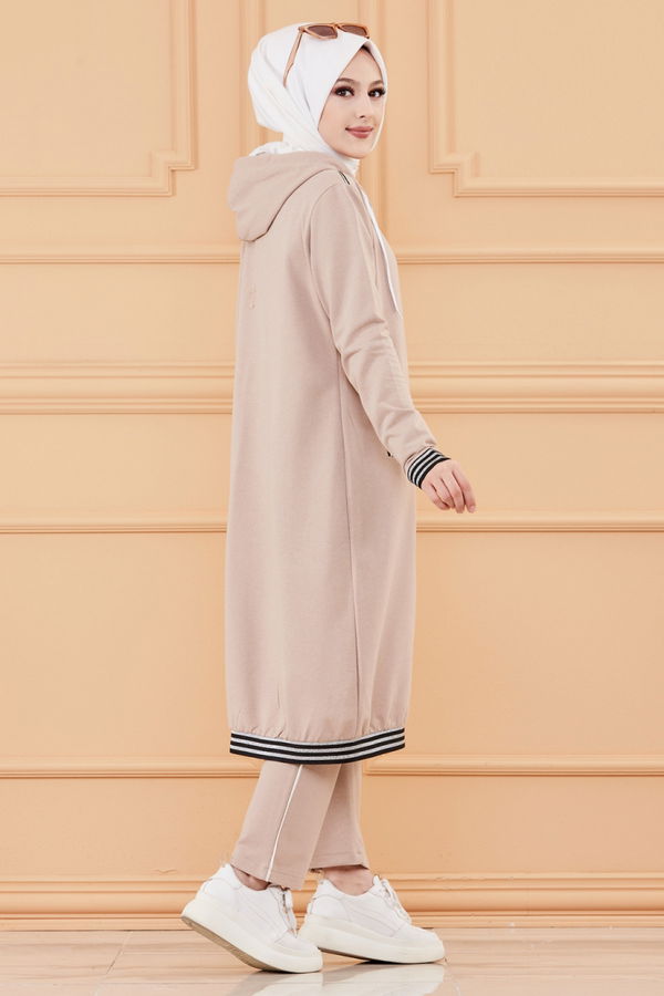 TUNIK PANTOLON Bej - 3559