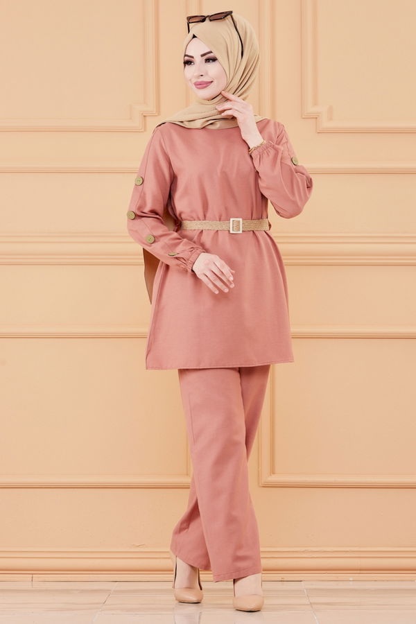 Tunık Pantolon Pembe - 2792 PEMBE