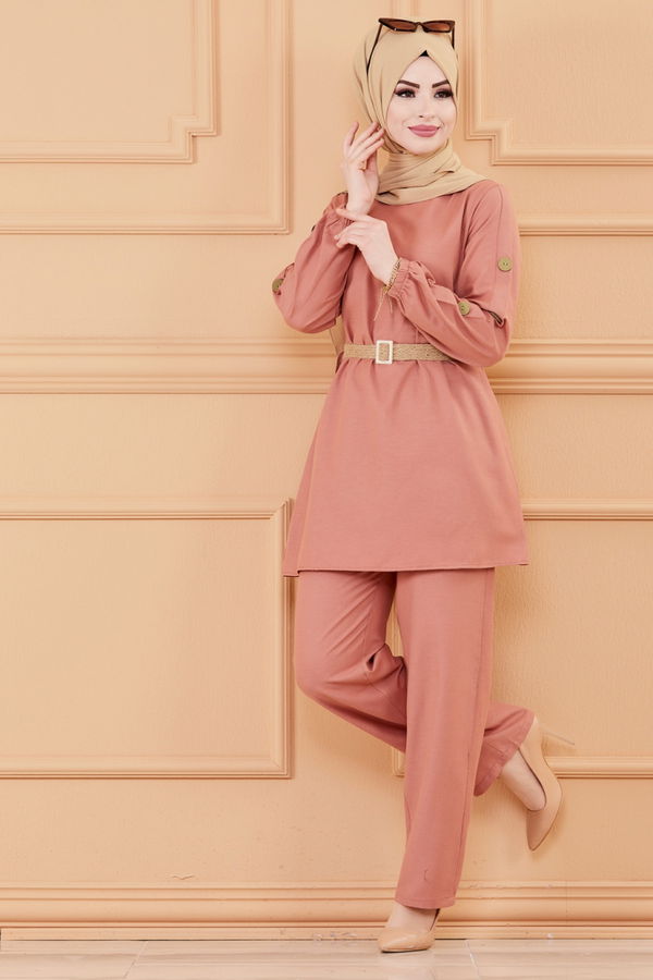 Tunık Pantolon Pembe - 2792 PEMBE