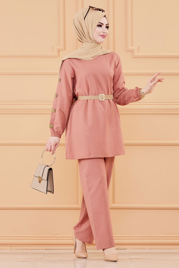 Tunık Pantolon Pembe - 2792 PEMBE