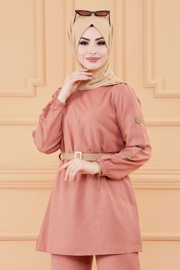Tunık Pantolon Pembe - 2792 PEMBE
