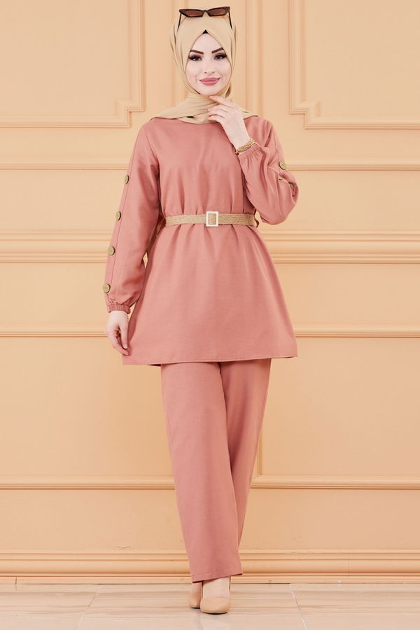 Tunık Pantolon Pembe - 2792 PEMBE