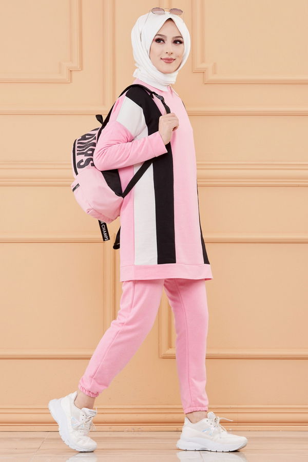 TUNIK PANTOLON Pembe - 3097