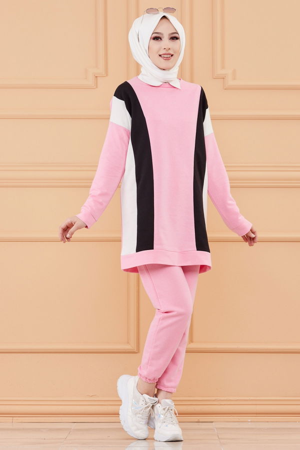 TUNIK PANTOLON Pembe - 3097