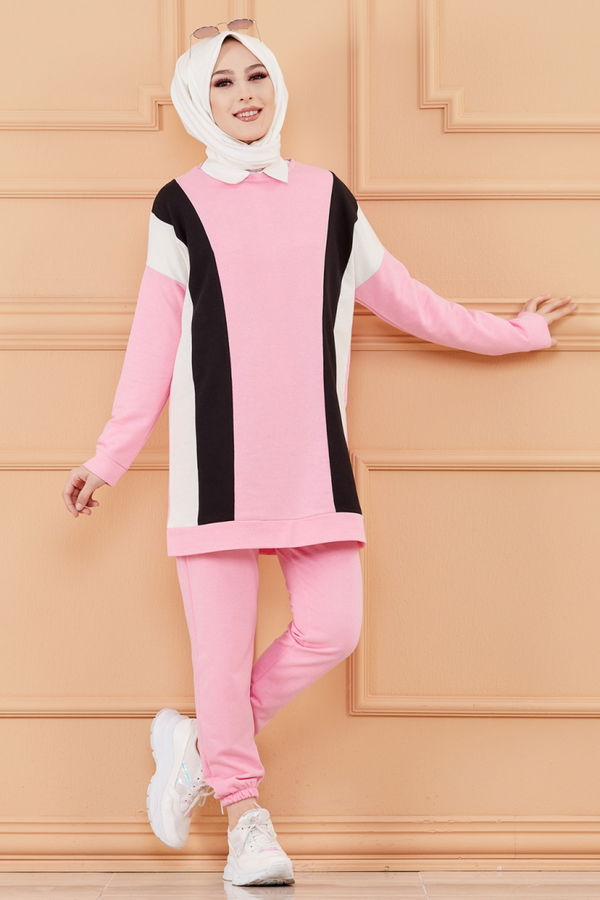 TUNIK PANTOLON Pembe - 3097