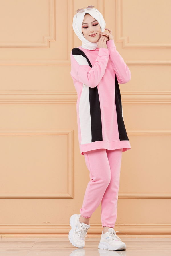 TUNIK PANTOLON Pembe - 3097