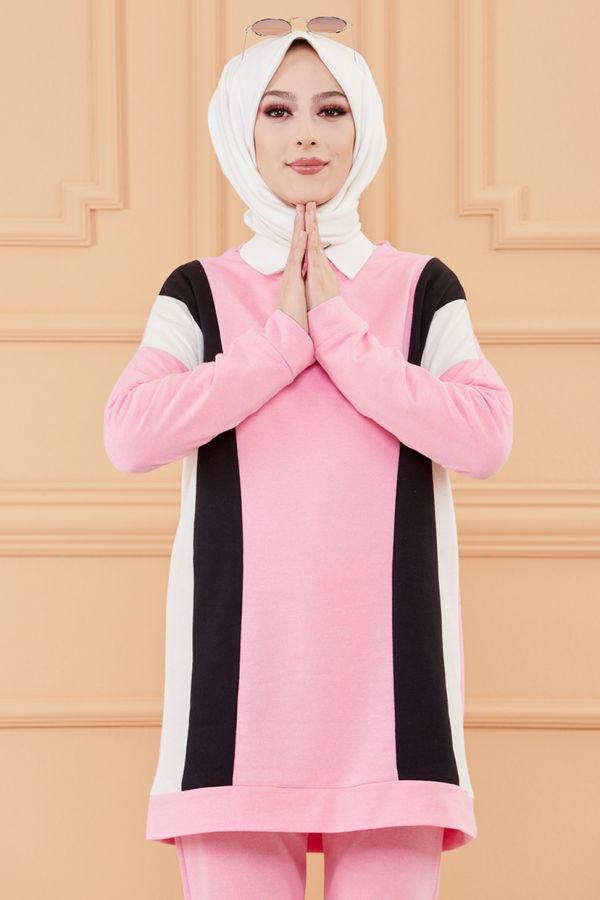 TUNIK PANTOLON Pembe - 3097