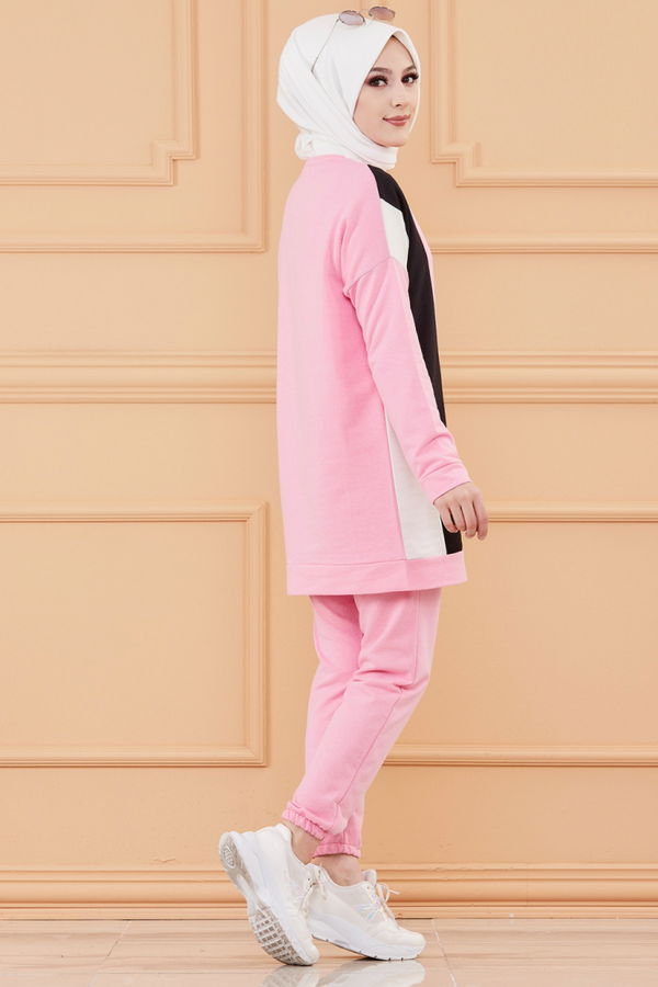 TUNIK PANTOLON Pembe - 3097