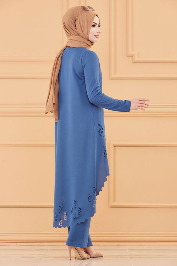 TUNIK PANTOLON Mavi - 3602 MAVİ