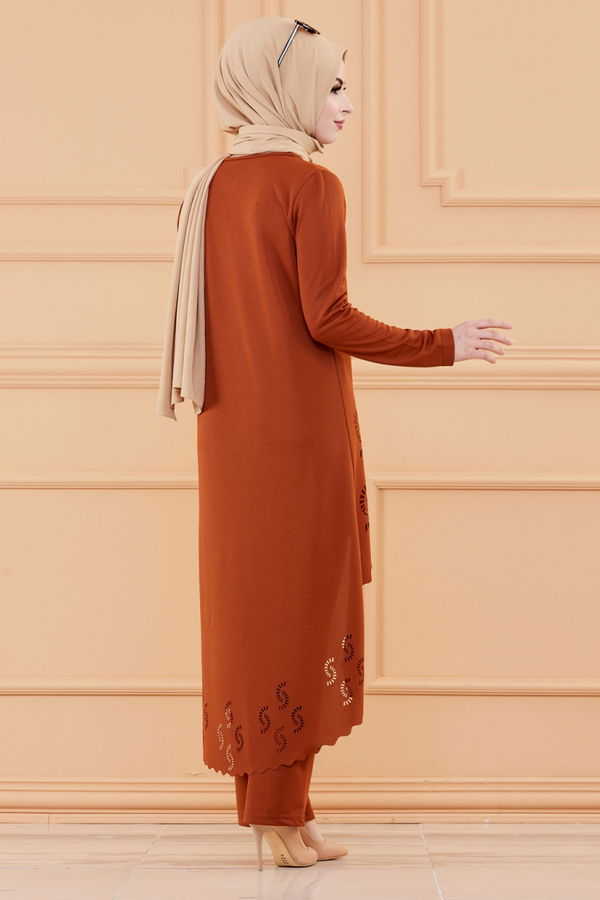 TUNIK PANTOLON Kiremit - 3602 KİREMİT
