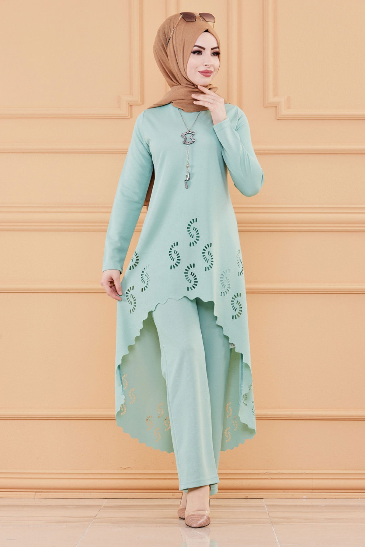 TUNIK PANTOLON Yeşil - 3602