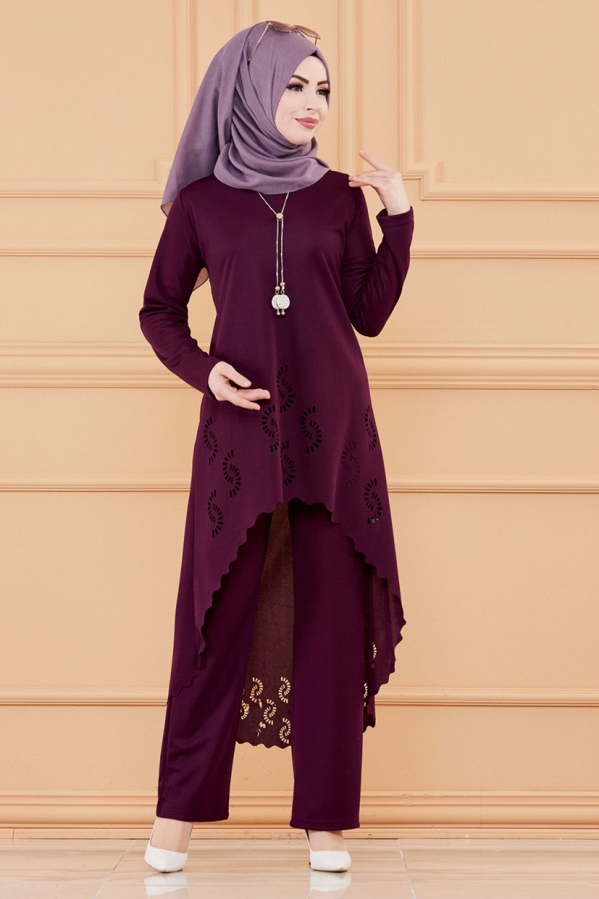 TUNIK PANTOLON Mürdüm - 3602