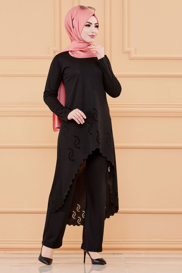 TUNIK PANTOLON Siyah - 3602